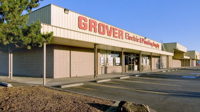 Exterior of Grover building